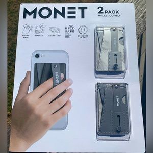 New Monet 2 pack Wallet Combo- Genuine Leather